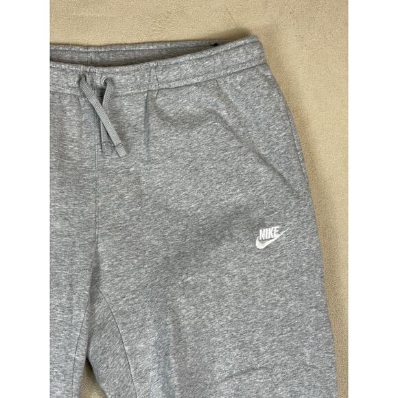 Nike Sweatmants Mens 2XL Gray Sportswear‎ Club Fleece Elastic Waist Straight Leg - Picture 2 of 15